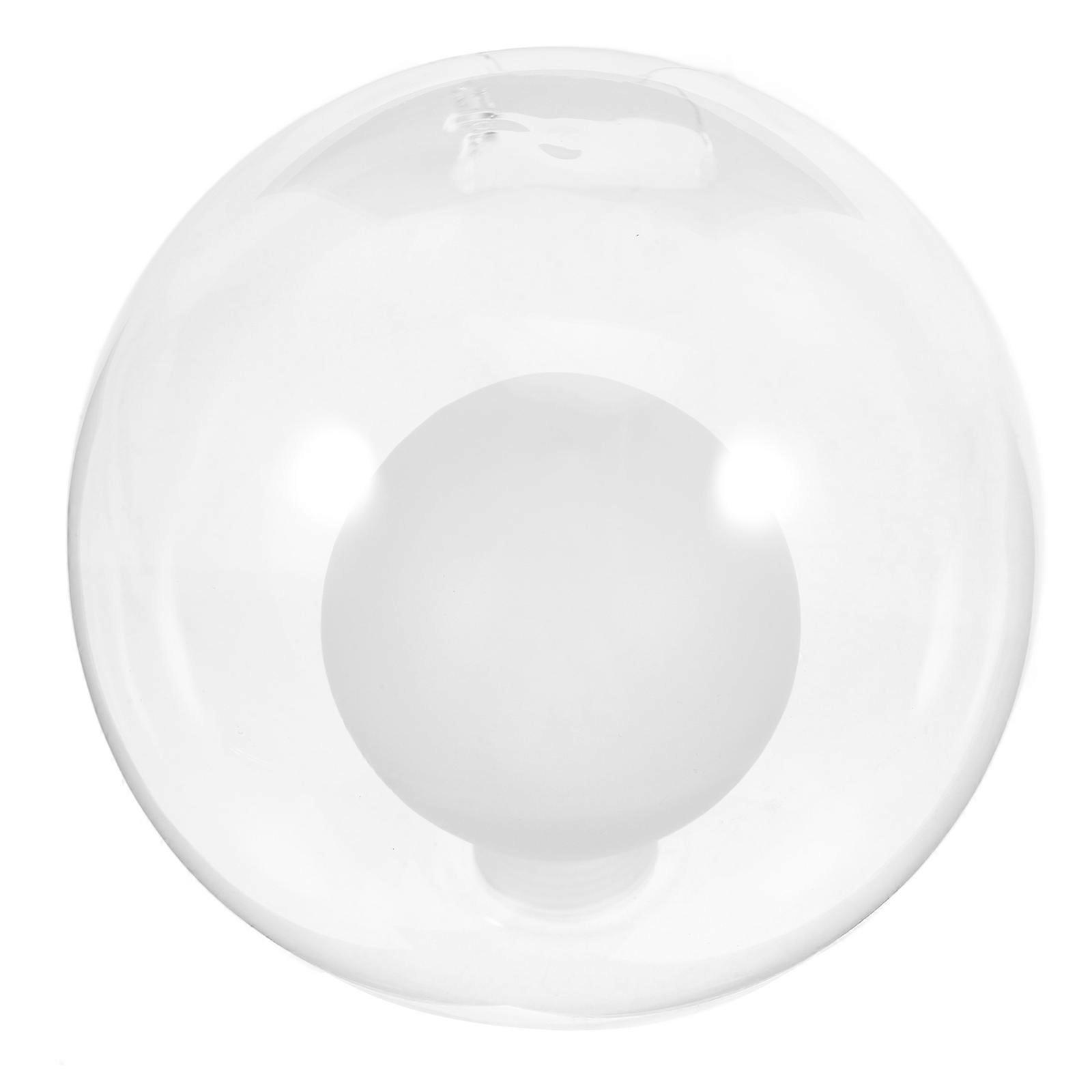 Glass Globe Lampshade for Hanging Light 5Pcs White Replacement Cover