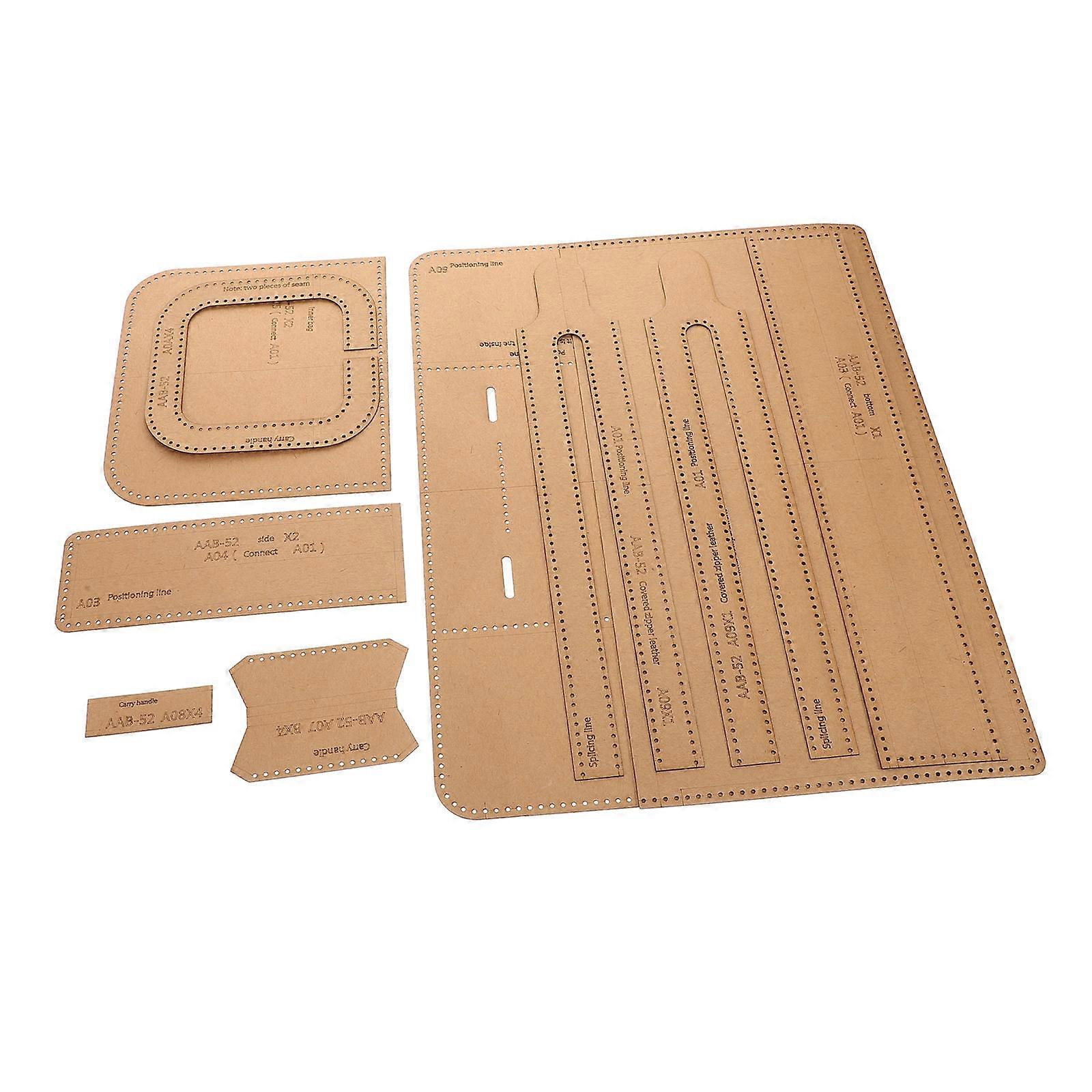 Handbag Making Kit Kraft Paper Templates for DIY Craft 2Sets