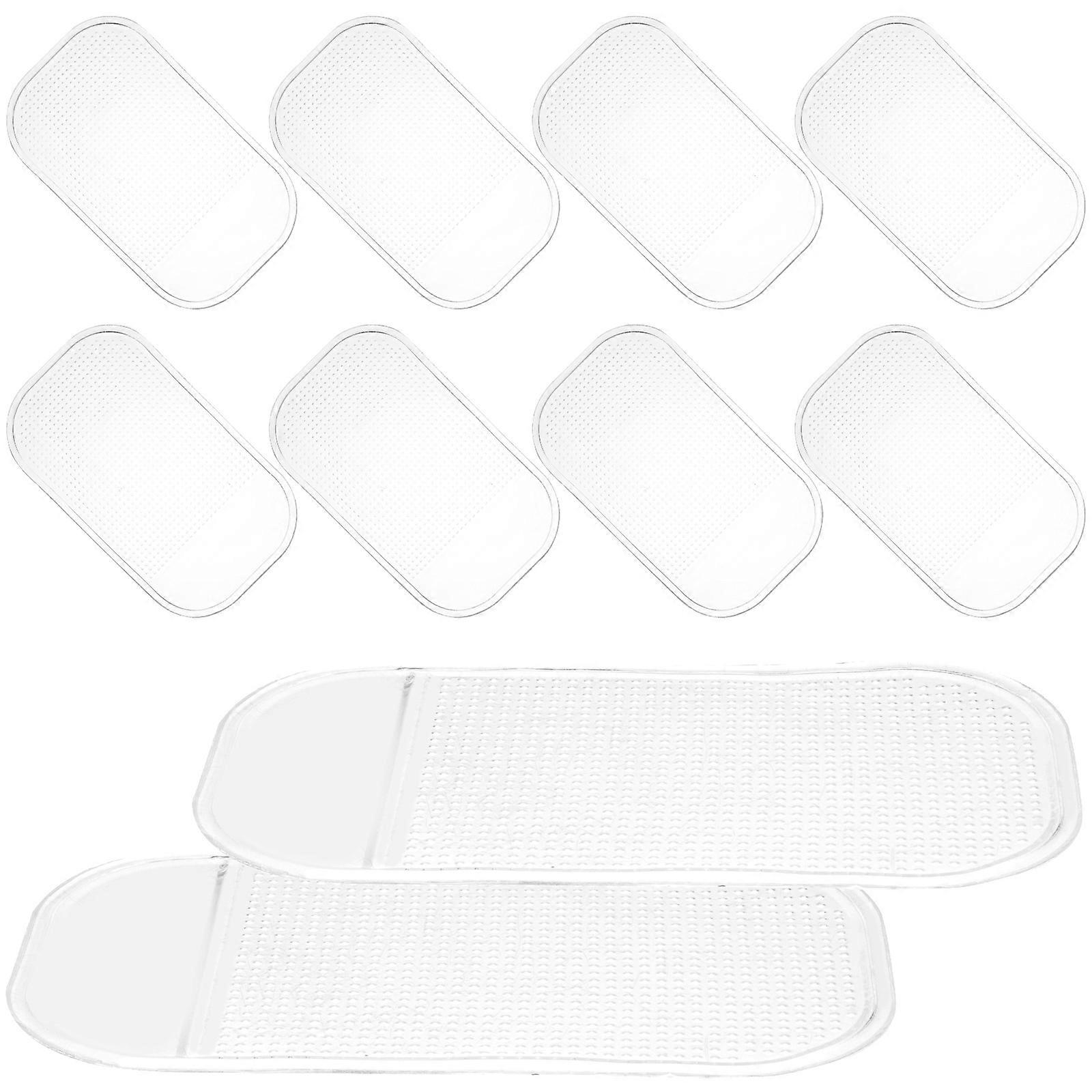 Silicone Anti Slide Mat Car Non-Slip Pad for Dashboard Use 10Pcs Set
