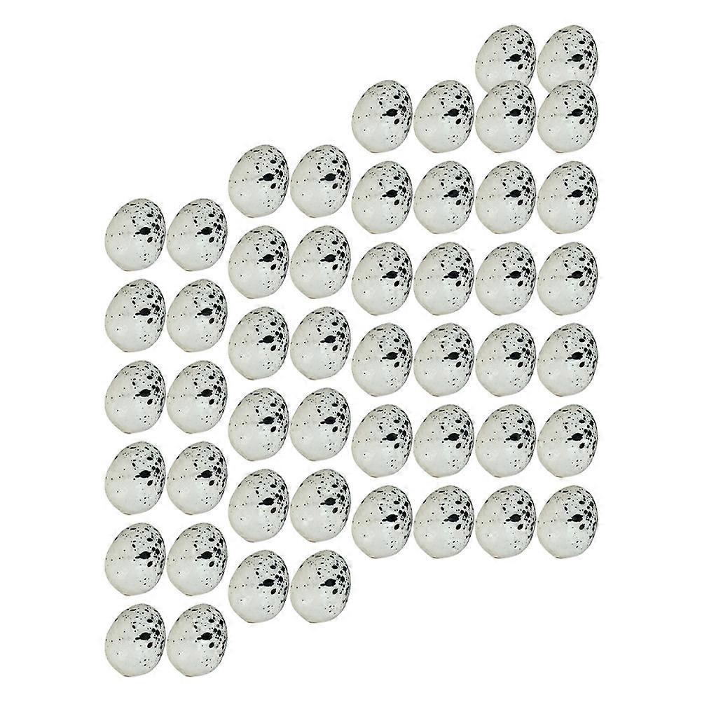 Easter Party Ornament for 80Pcs Foam Quail Egg Models Decoration