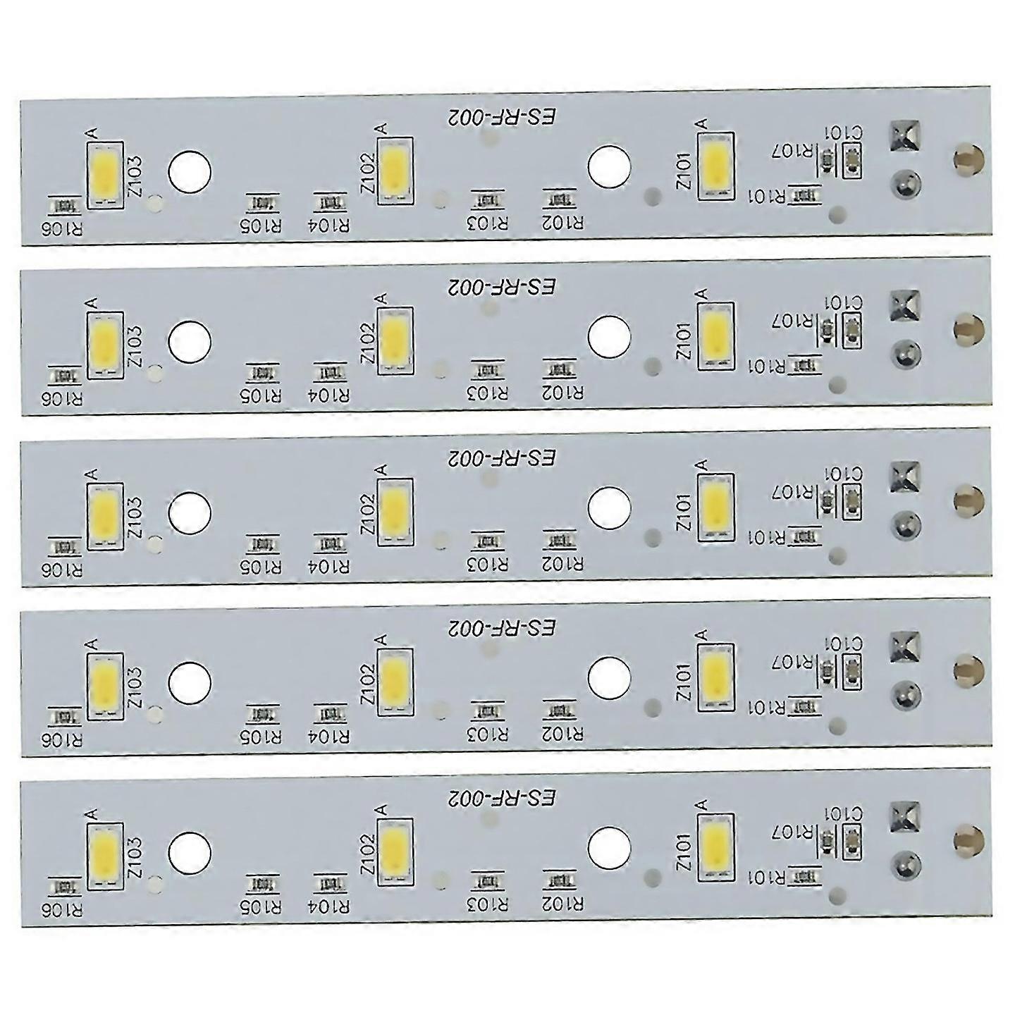 For 5pcs Wr55x26671 Led Light Compatible For Refrigerators Led Light