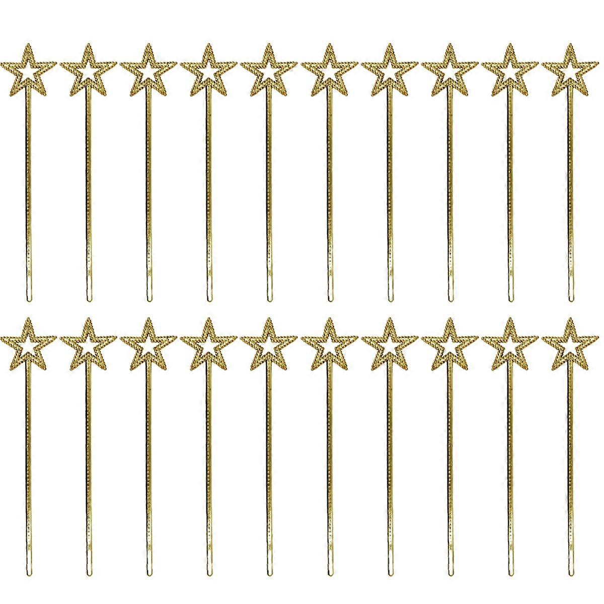 gold Magic wand, dance performance props