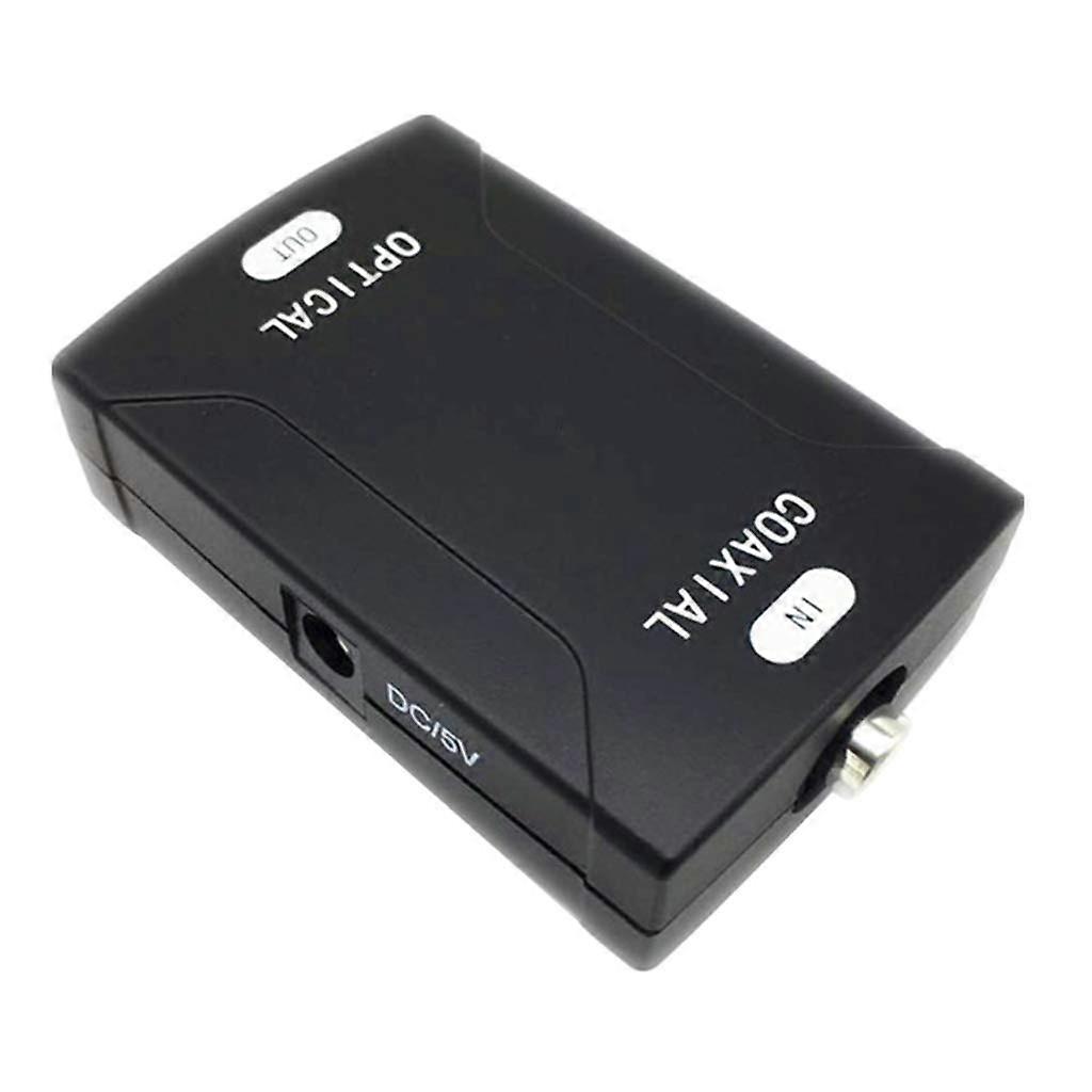 Coaxial RCA To Optical Toslink SPDIF Digital Audio Converter Adapter RCA To Toslink Converter Coaxial To Optical Audio