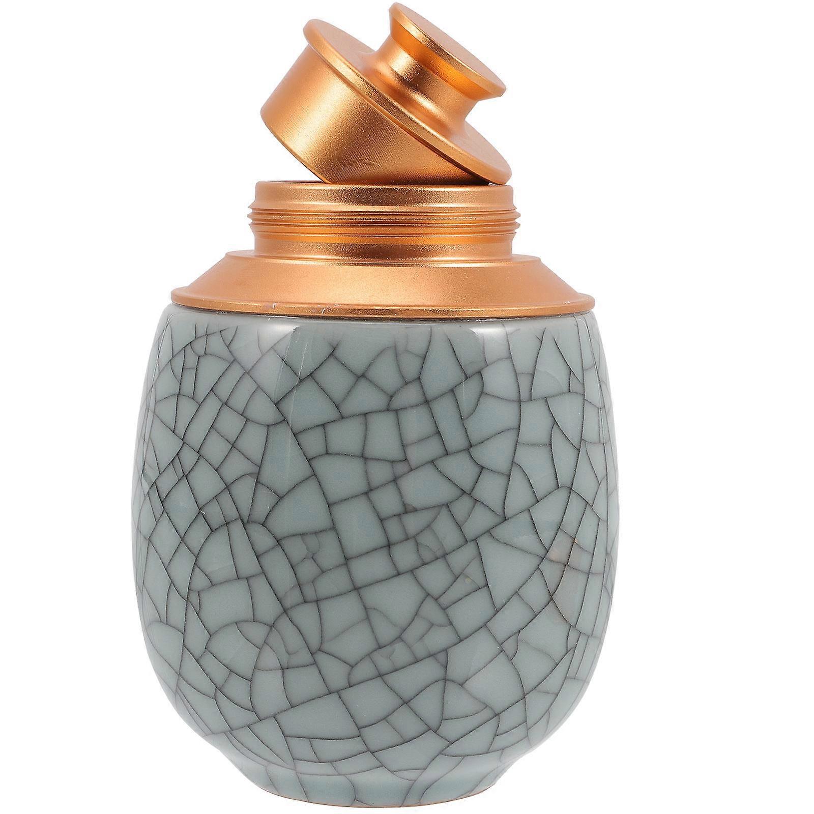 Cat Urn for Ashes Ceramic Pet Urn for Storage 2Pcs