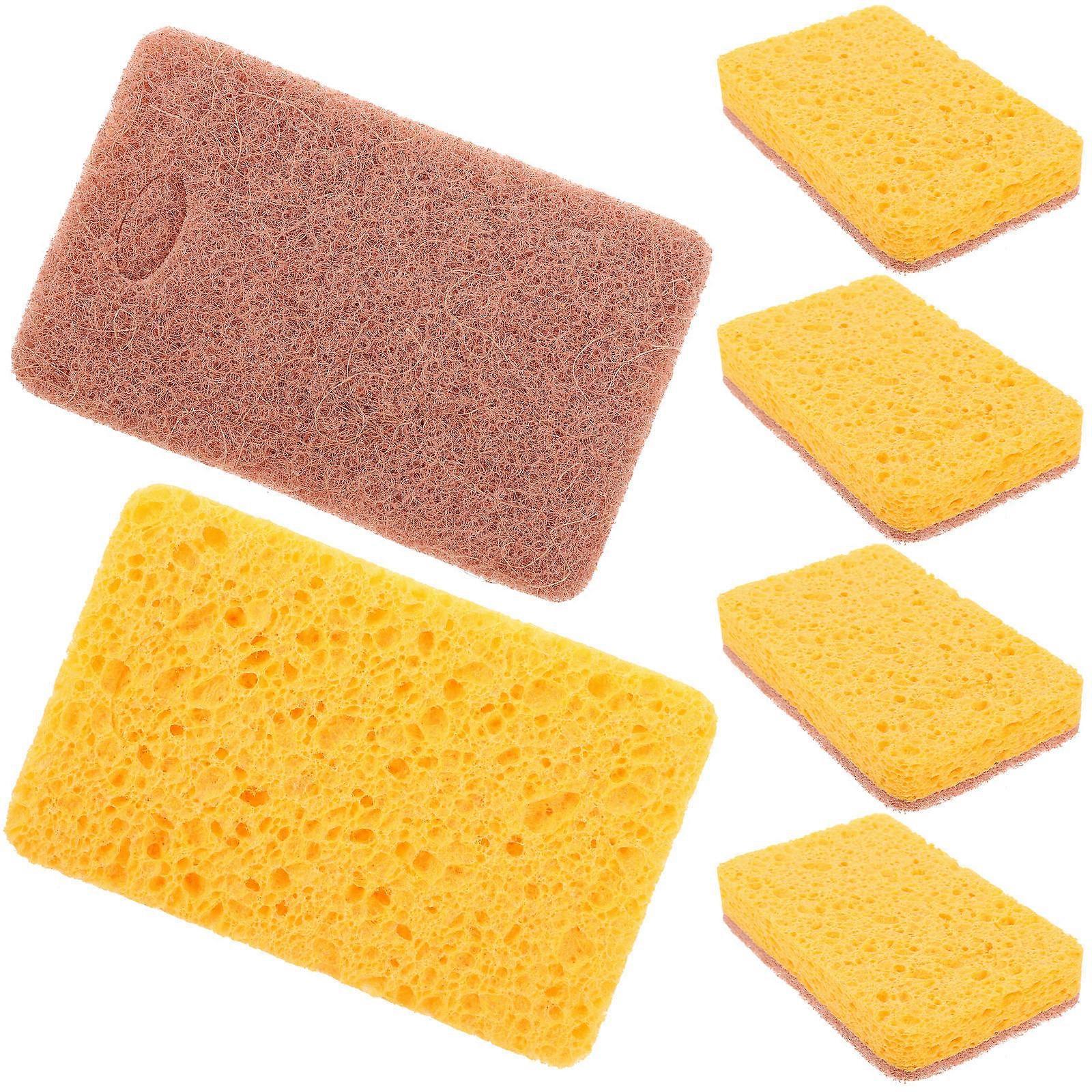 Multi-Function Dish Sponge Cleaning Tool For Kitchen And Bathroom Use 12 Pcs Featuring Strong Decontamination