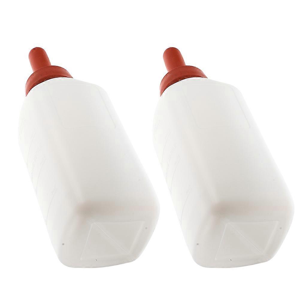 Nursing Bottle For Calves Durable Design Animal Specific Feeding Suitable For Farms 2Pcs