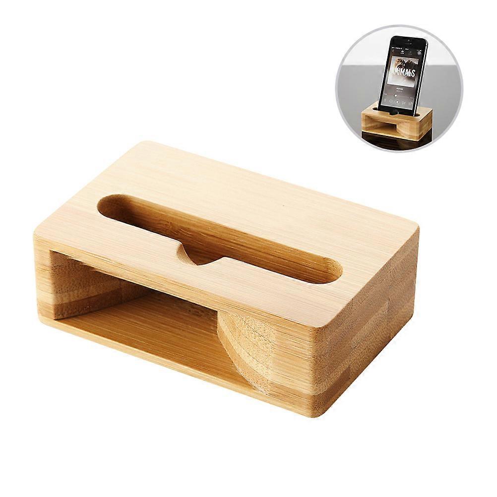 Cellphone Amplifier Stand Retro Look Speaker Phone Stand For Friends Dining Room 1Pcs