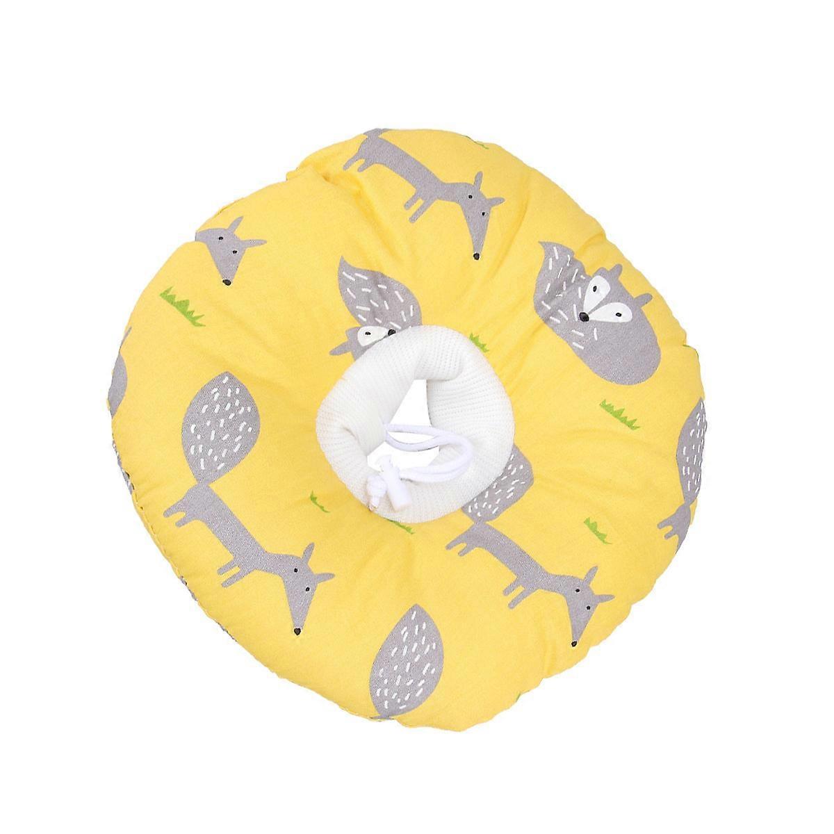 Pet Collar Cloth Protective Collar for Cat Neck Use Fox Large Size