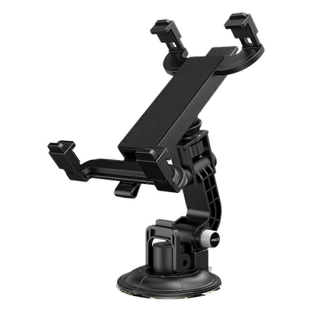Tablet Pc Bracket Car Navigation Holder for Storage 2Pcs Black Portable Rack