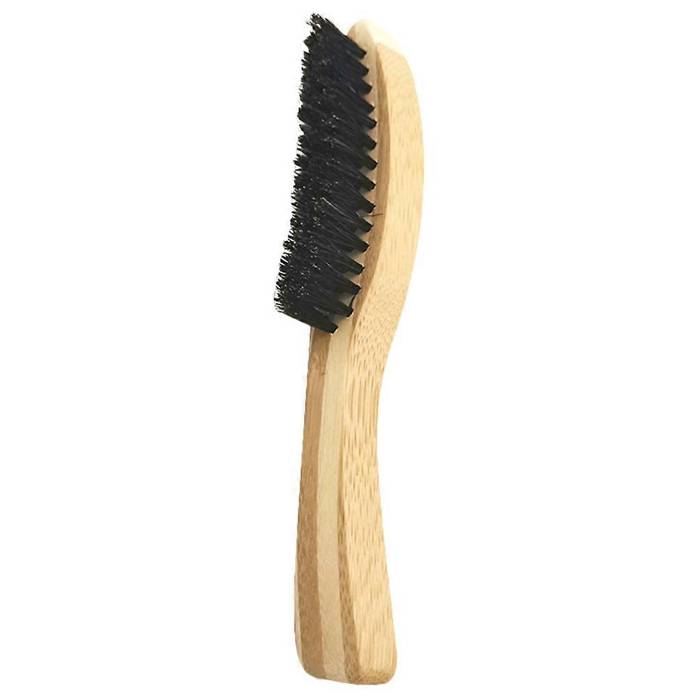 Mustache Brush for Beard Cleaning 3Pcs Wooden Handle Practical Set