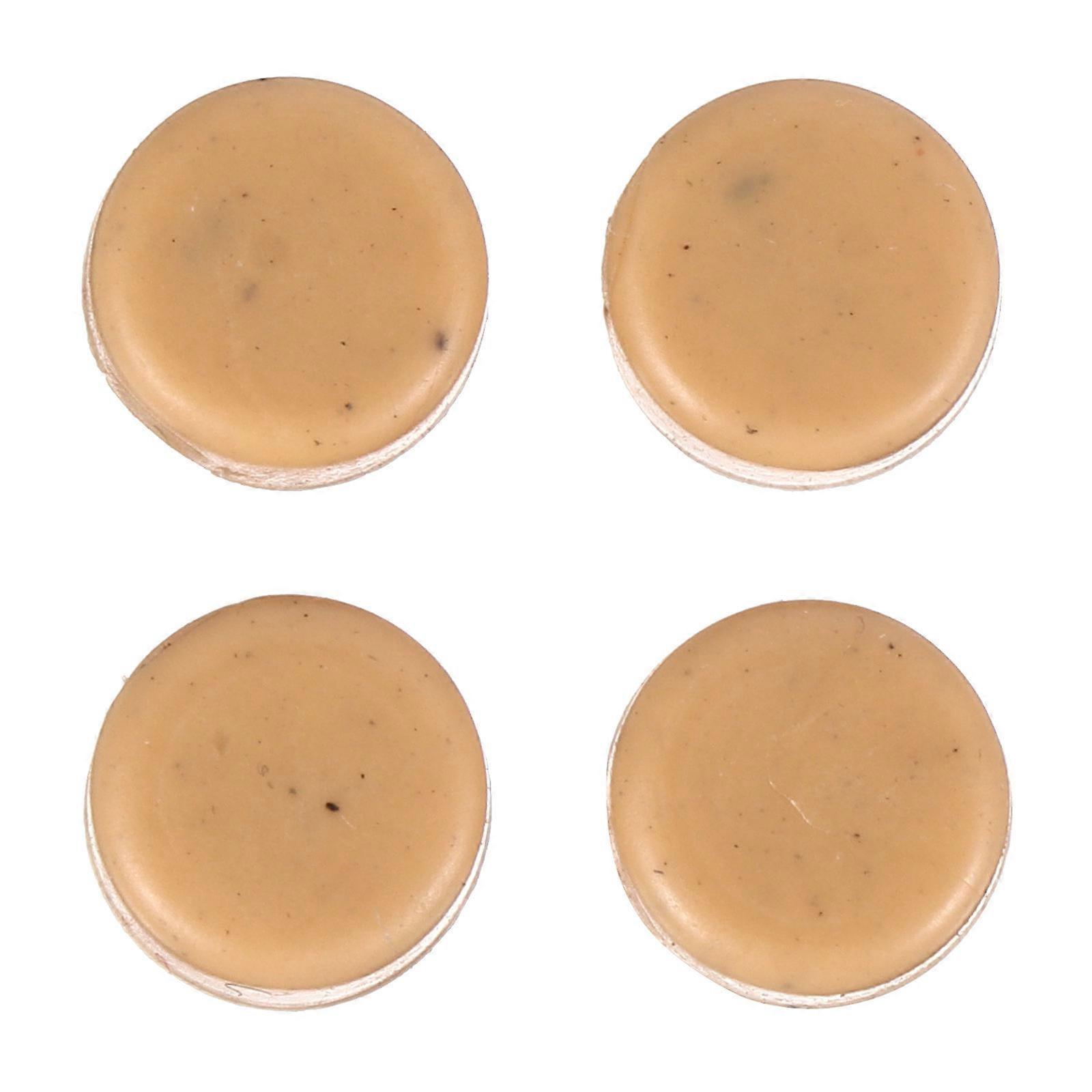 Natural Cork Trumpet Water Key Pads for Instrument 4Pcs Replacement Set