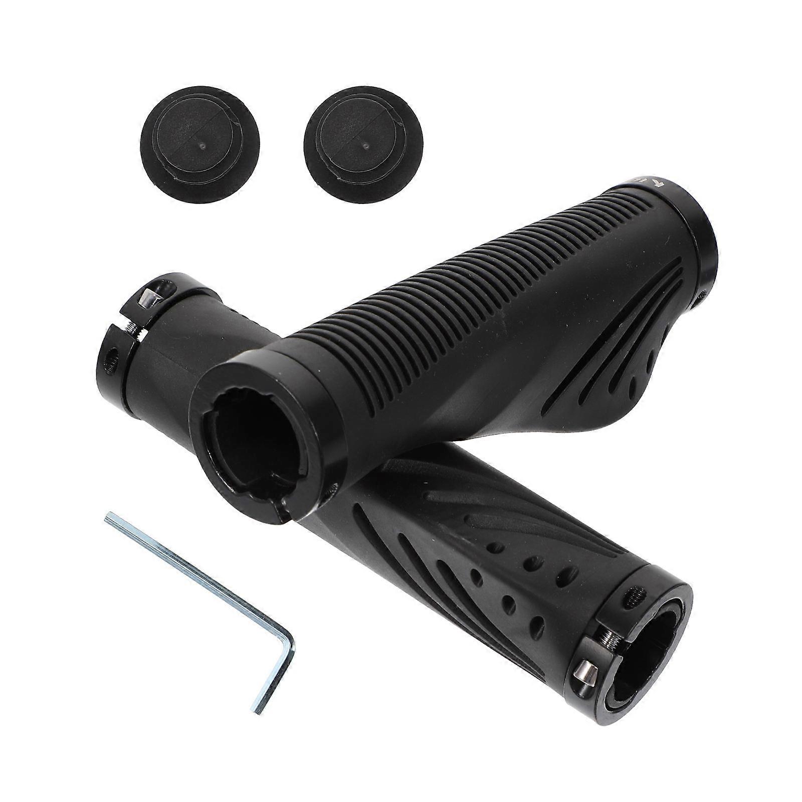 Cycling Handle Cover for Practical Bike Use 1Pair Black Handlebar Protectors
