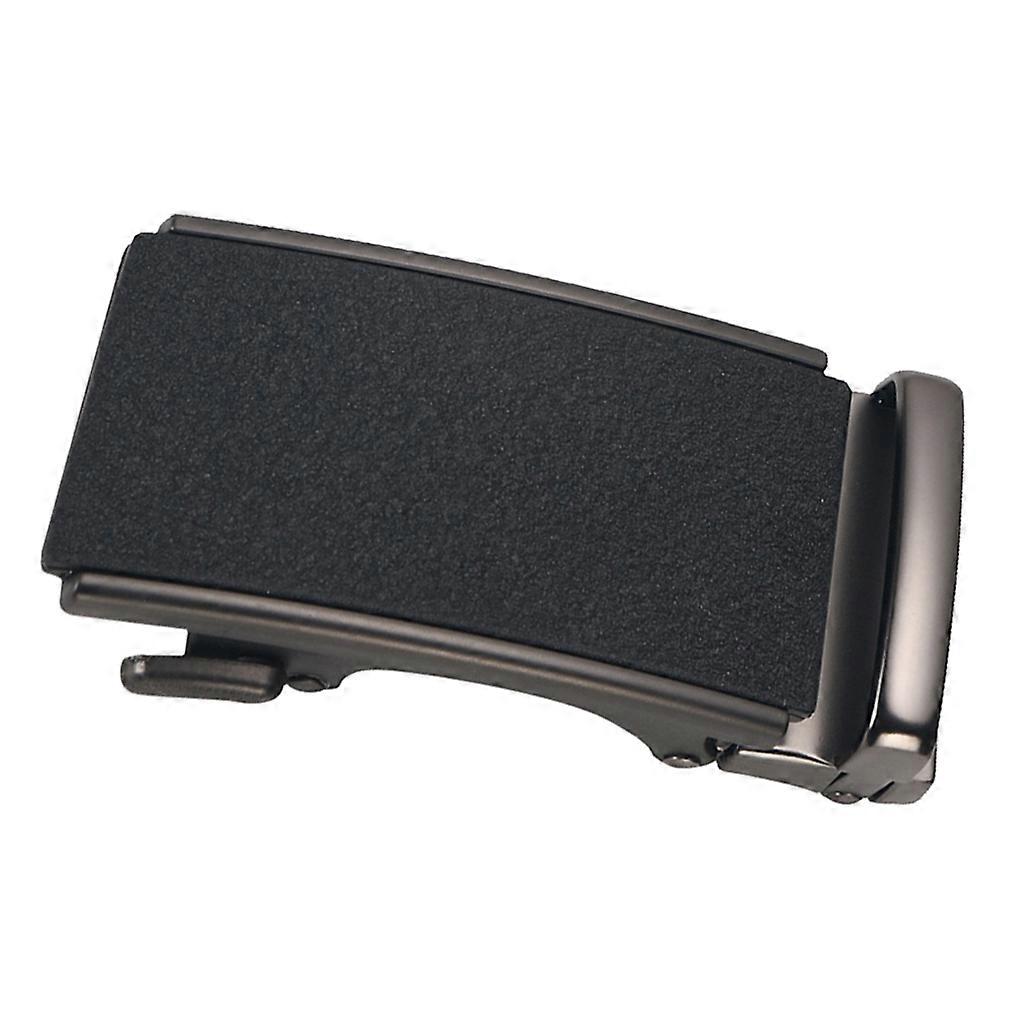 Mens Solid Automatic Buckle Ratchet Leather Metal Belt Buckle Replacement 01