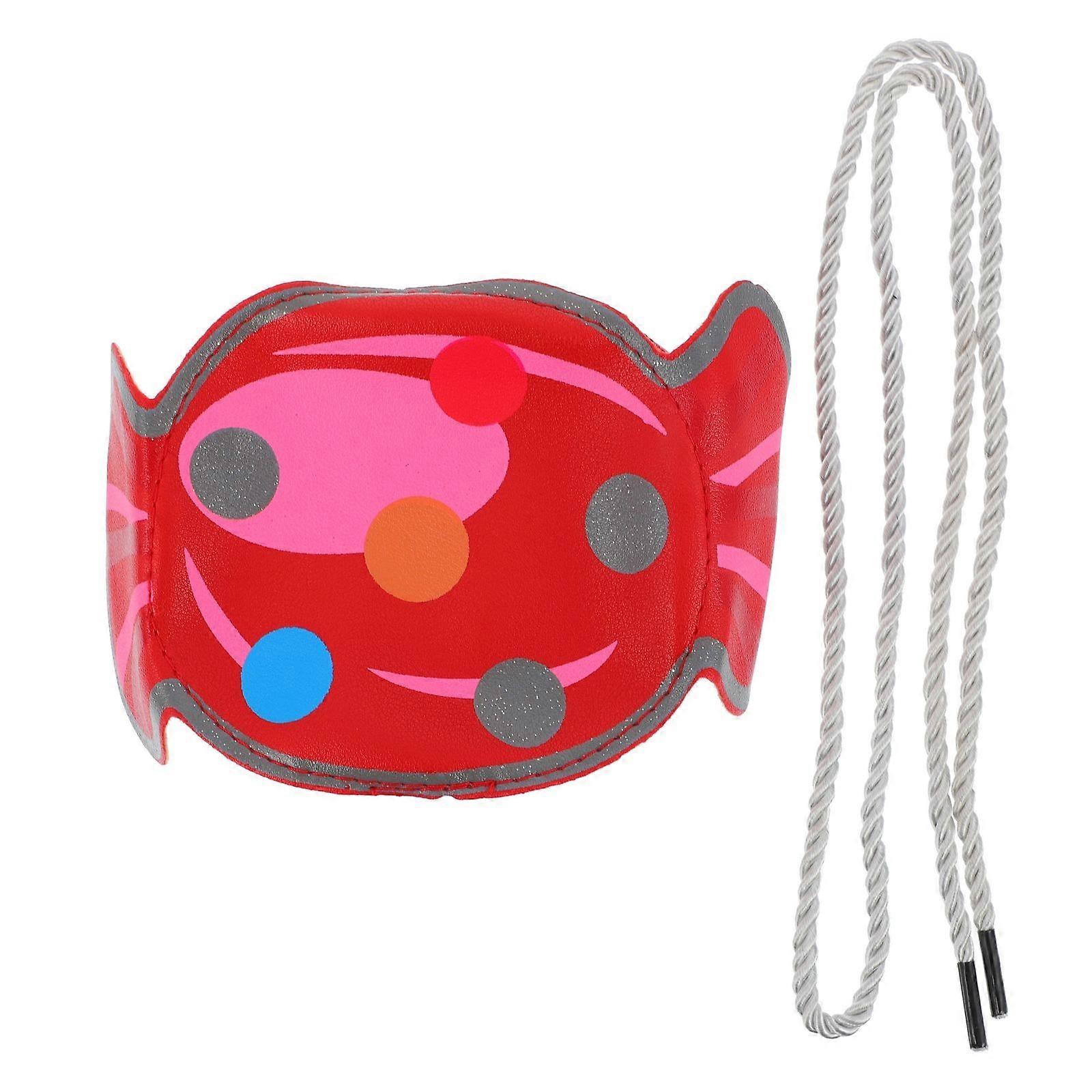 Candy Shape Bag for Children with Storage Function Ideal for Outing 1PC in Red Color