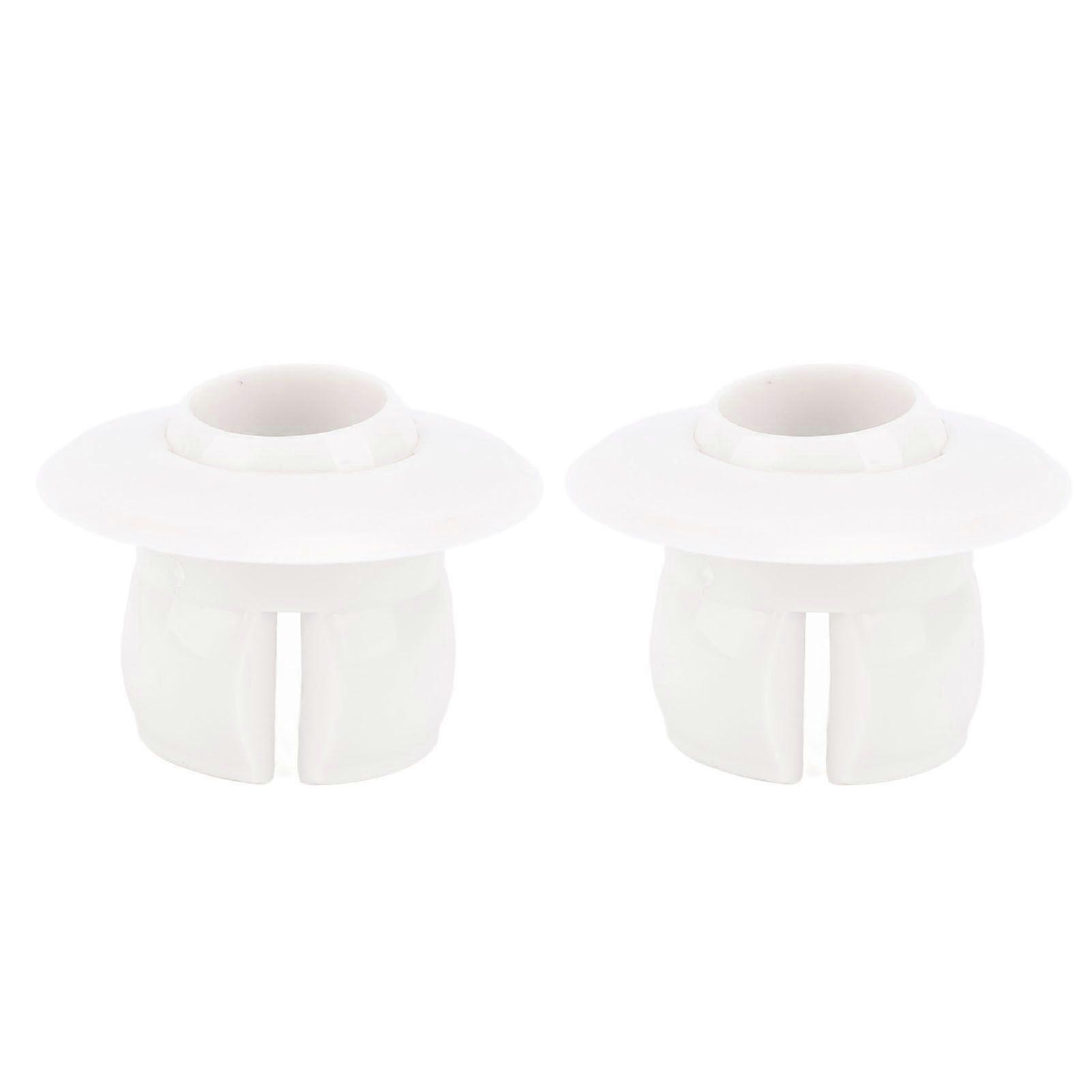 2 Pcs Pool Jet Nozzle 25mm Diameter Push In PVC Eyeball Jet Fitting for 40mm Pipe