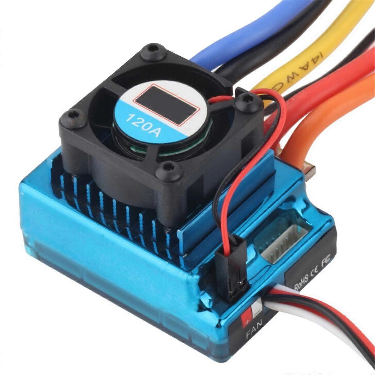 120A Sensor Big Current Speed Controller for 1/8 Car Crawler Boat