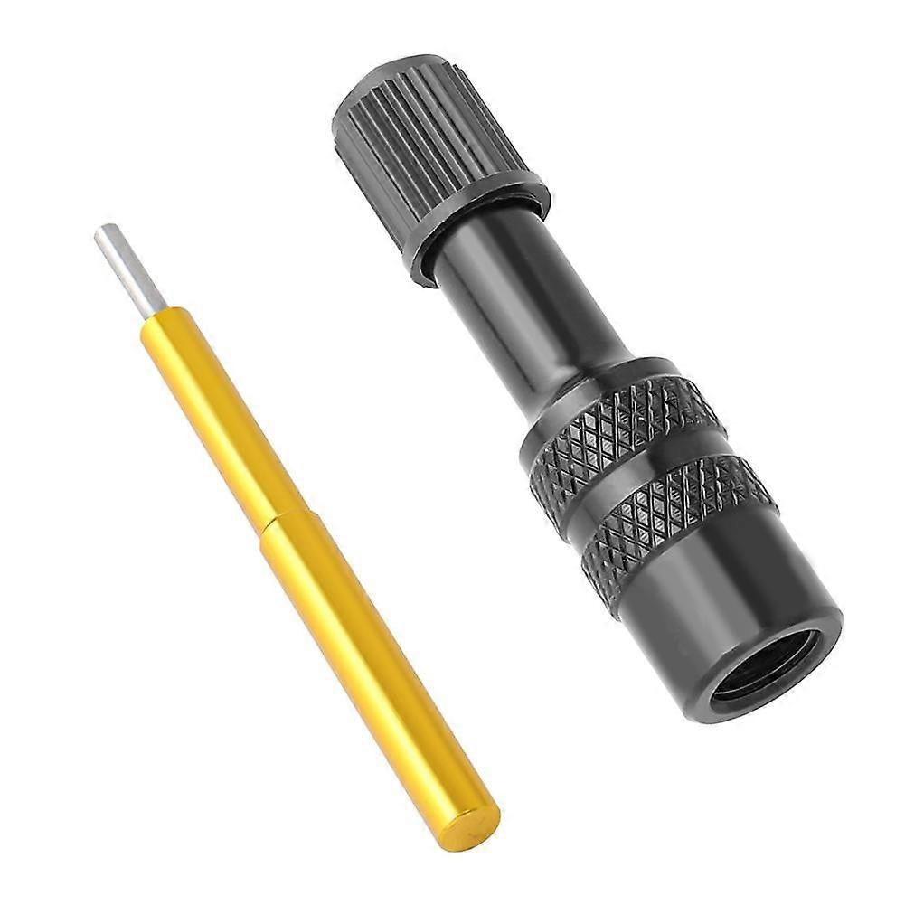 BULESON Anti Slip Pattern Bicycle Gas Extension Conversion Nozzle for Easy Usage