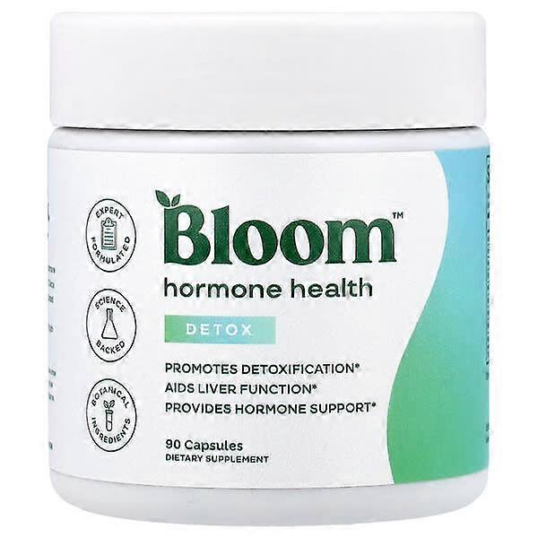 Bloom, Hormone Health, Detox, 90 Capsules