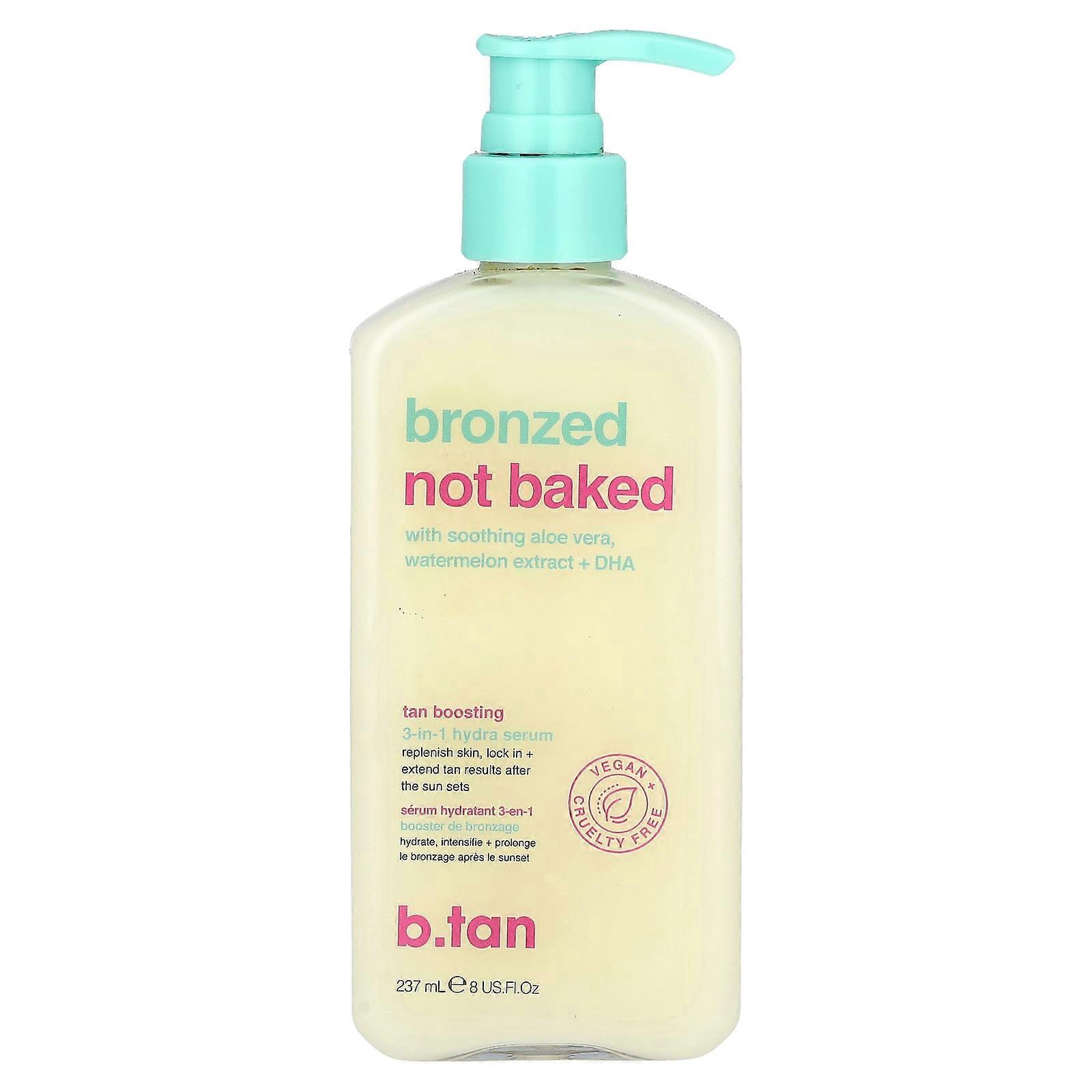 Bronzed Not Baked, Tan Boosting, 3-in-1 Hydra Serum , 8 fl oz (237 ml)