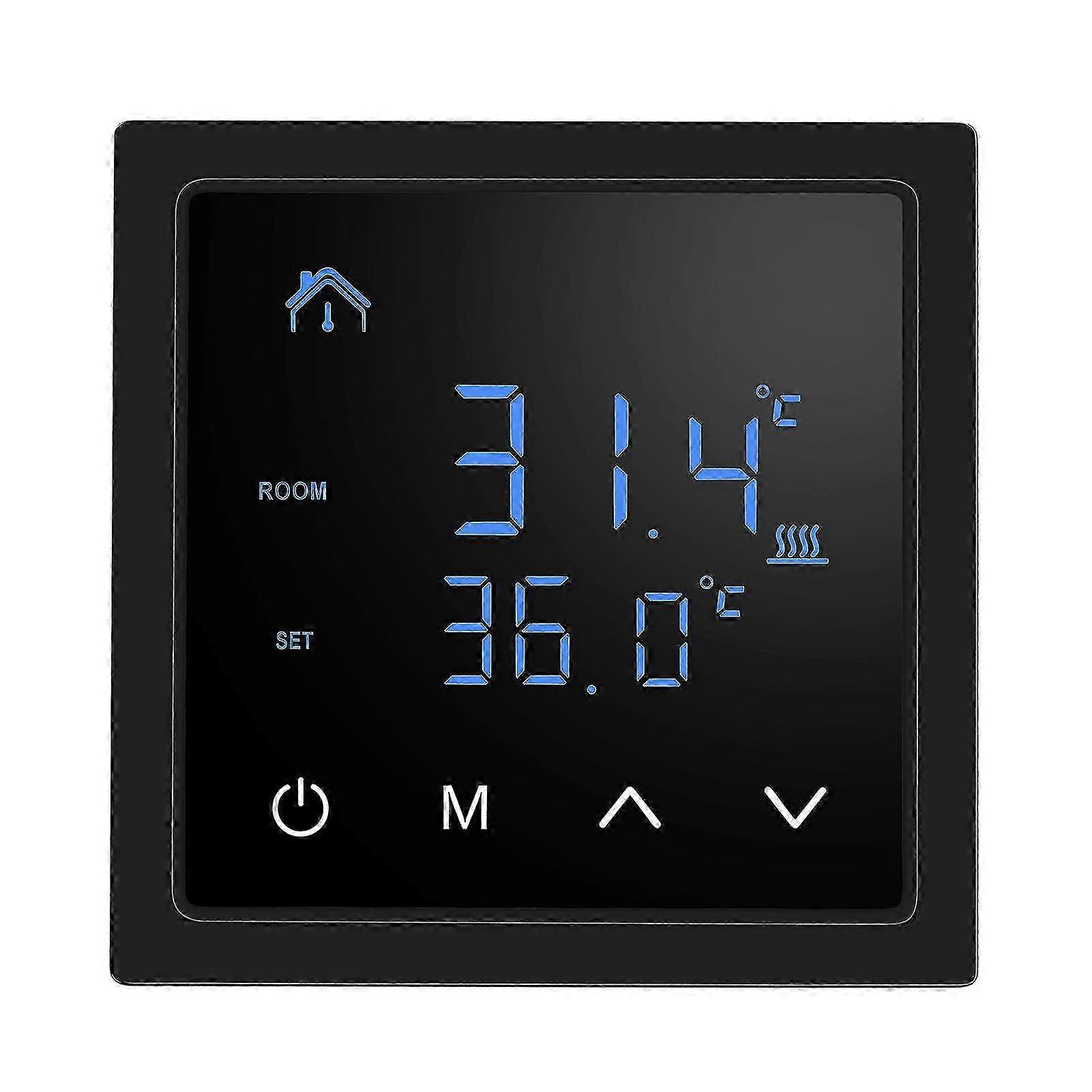 Smart Thermostat 16A Floor Heating Temperature Controller with LED Touch Screen 85265V Electric