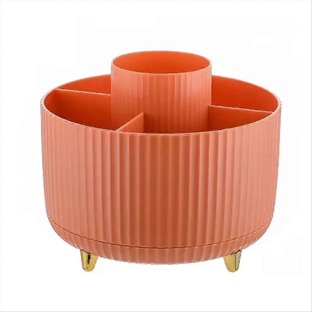 Rotating Makeup Brush Holder Desktop Cosmetic Organizer Rotating