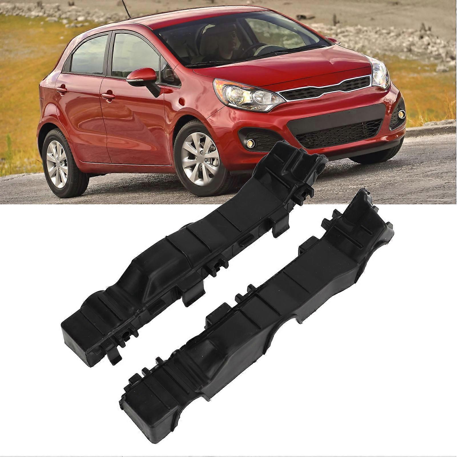 2Pcs Front Bumper Brackets Retainer 865141W200 Right Left Front Bumper Support Retainer Bracket Replacement for Kia Rio 