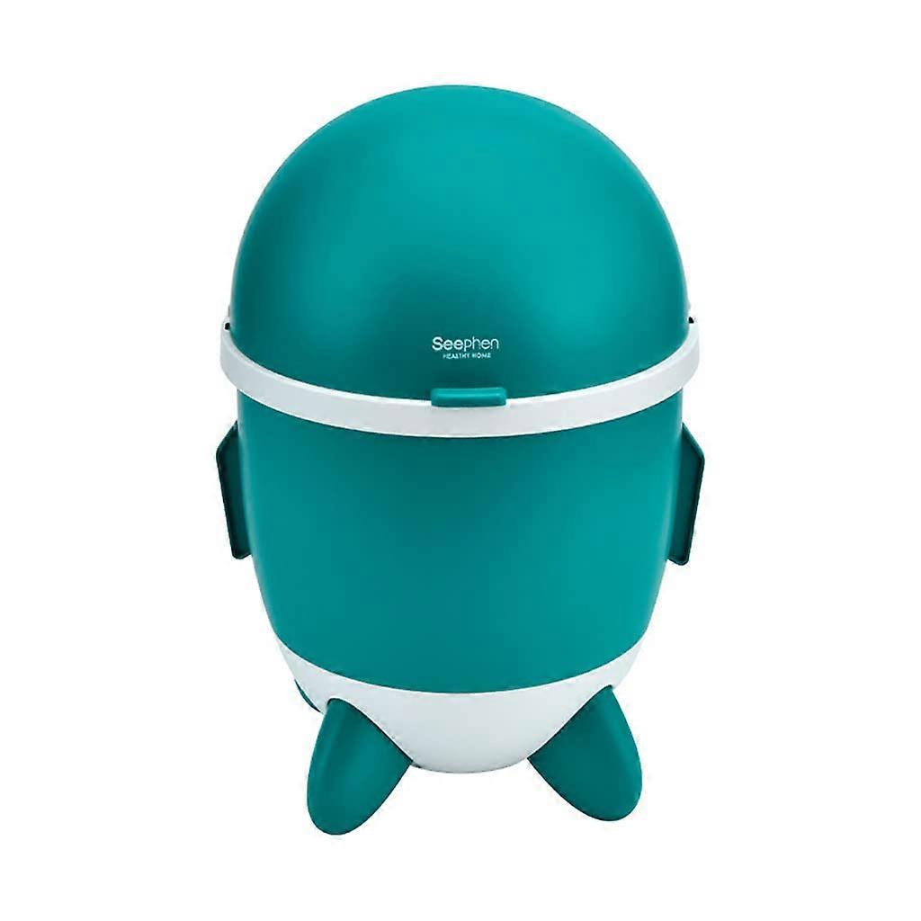 Trash Can Creative Style Compact Slim Design Household Rubbish Bin Storage Bins