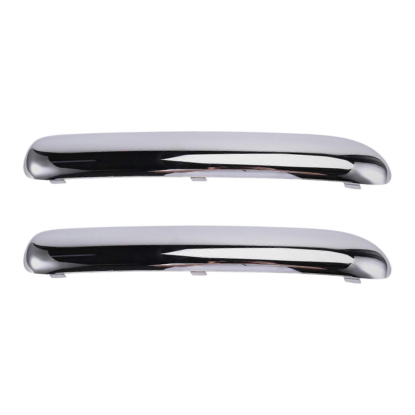 Front Bumper Trim Left and Right Side 51116800143 51116800142 for Mini Cooper R50 2001-2004 Silver