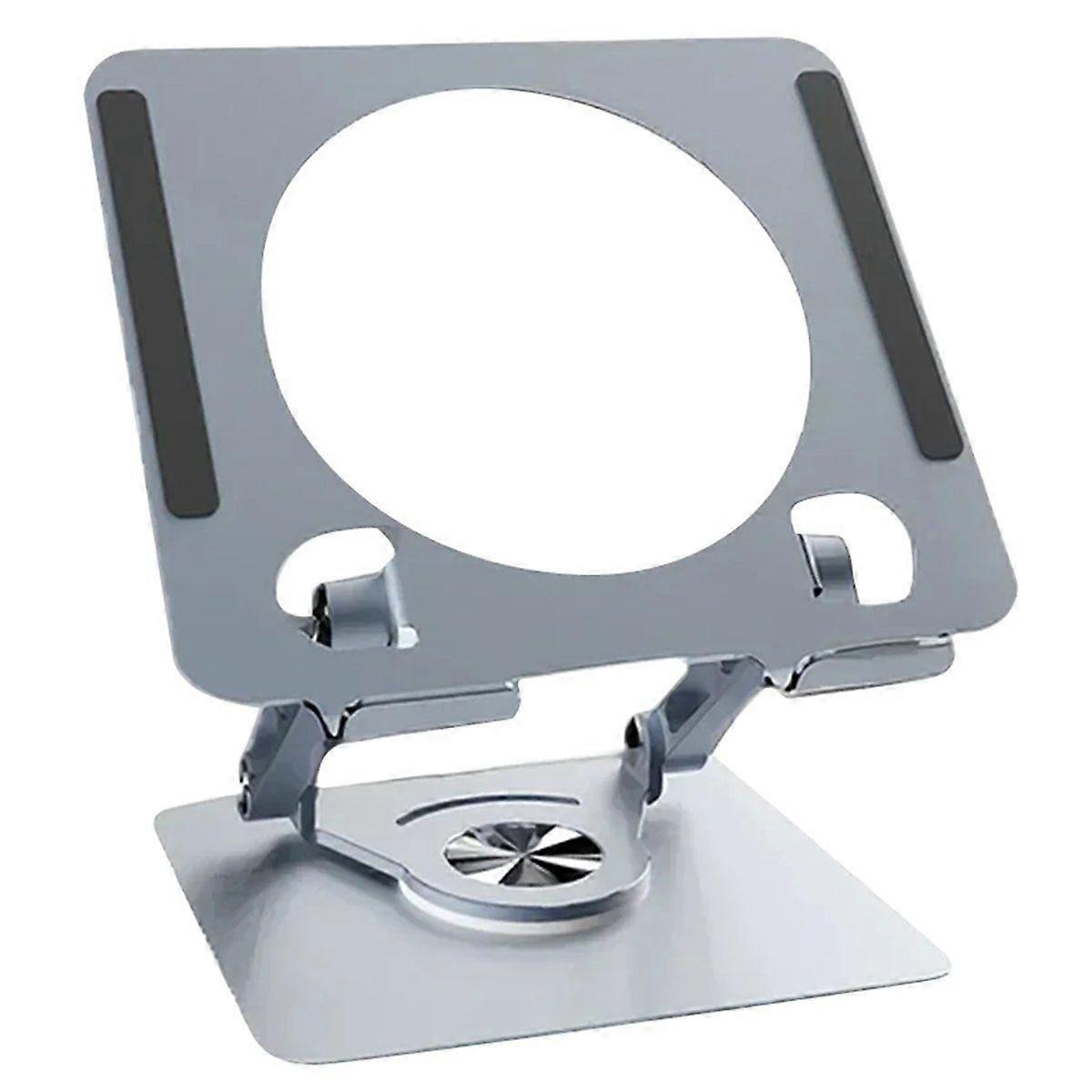 360 Rotation Foldable Cooling Bracket Support Tablet Holder Hollowed Adjustable Height for 4-13Inch