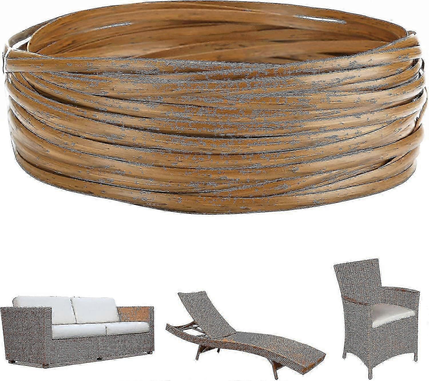 Υπαίθρια ψάθινα είδη επισκευής 28m Δίχρωμο μπαστούνι κλίσης