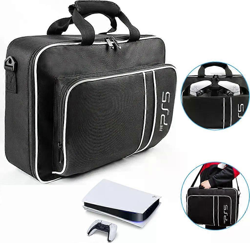 PS5 Carrying Case Storage Bag, Protective Travel Storage Bag for PS5 and Playstation Controller
