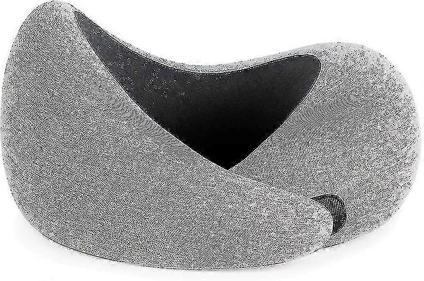 Memory Foam Reisepute for Fly & Bil - Nakkestøttepute, Midnattsgrå