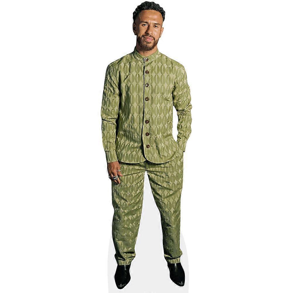 Sam Cox (Green Outfit) Cardboard Cutout (lifesize OR mini size). Standee. Stand Up.