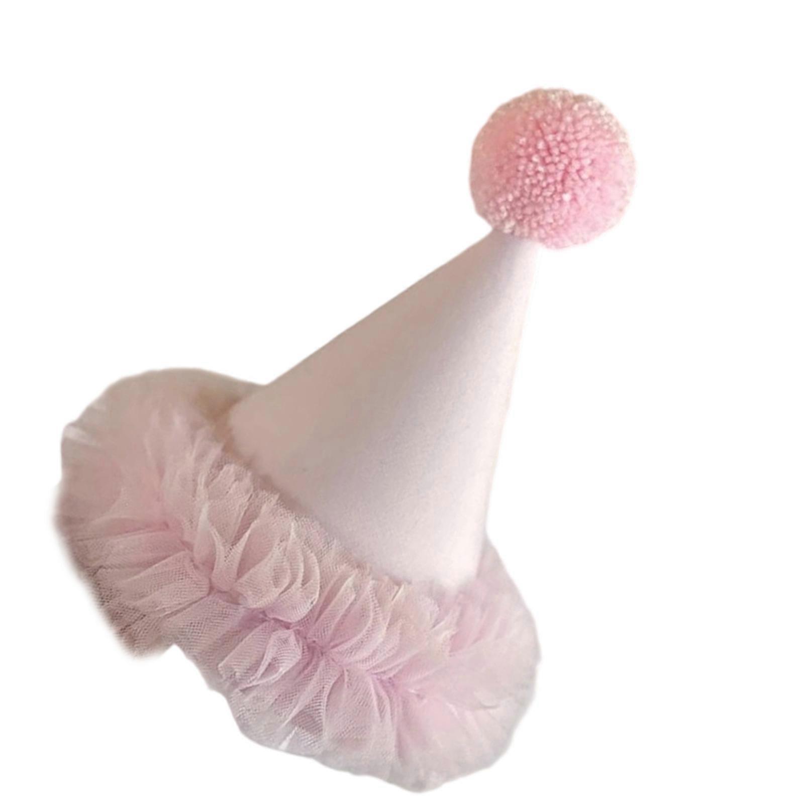 Delicate Party Birthday Hat Stylish Reusable Conical Caps For Children Event And Themed Decoration Needs Multicolor