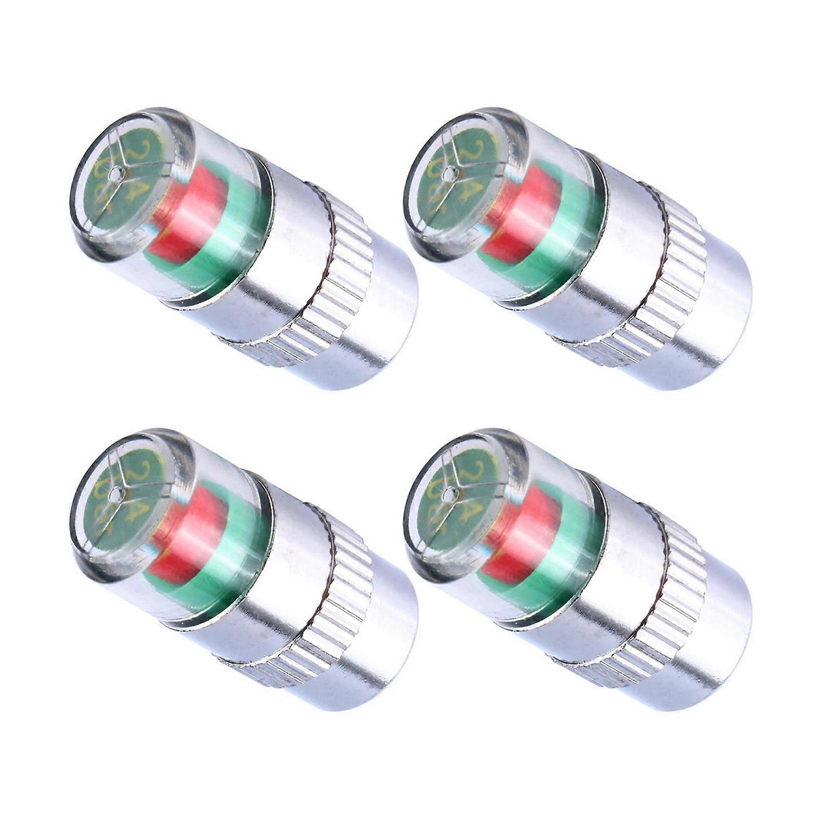 Vehicle Tire Monitoring Caps Fast Pressure Alerts Leakage Detection System for Daily Commute Long Distance Travel Multicolor