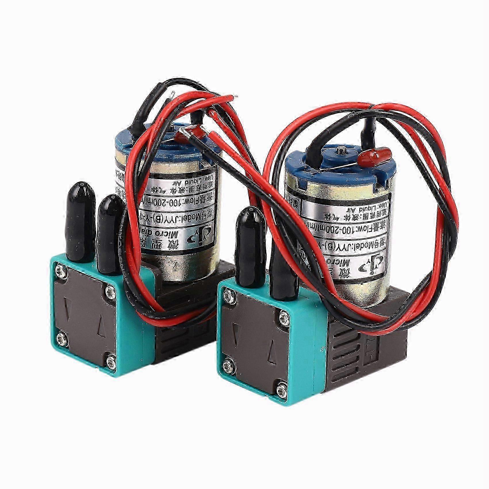 2Pcs/Lot JYY Small Ink Pump for Galaxy Wit Color Human Solvent Plotter Printer 3W 24V100-200Ml Micro 0710
