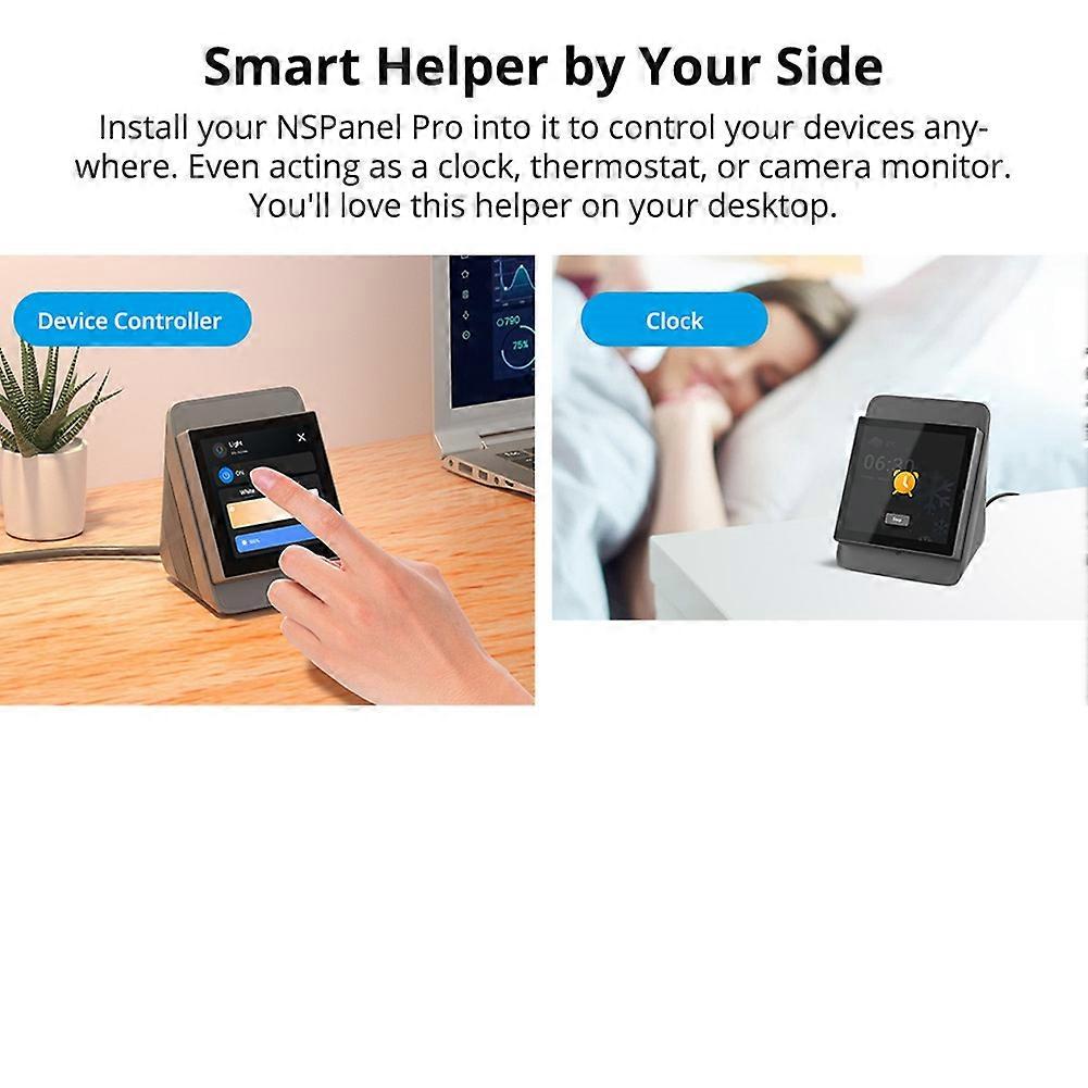 Enclosure Stand for NSPanel Pro - Portable Smart Home Switch Accessories, Easy Installation, Control Panel Bracket