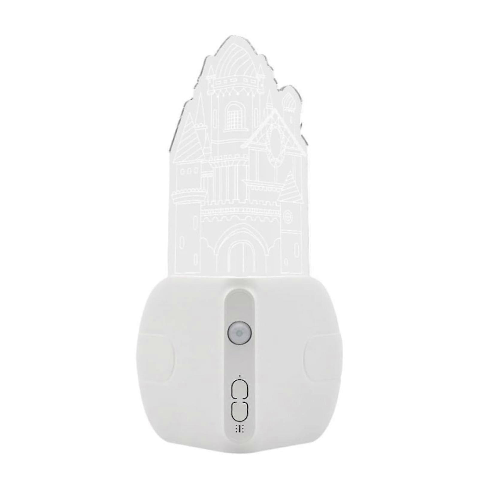 Rechargeable Motion Sensor Night Light for Kids, Smart Induction Corner Light, Plug-in Atmosphere Light