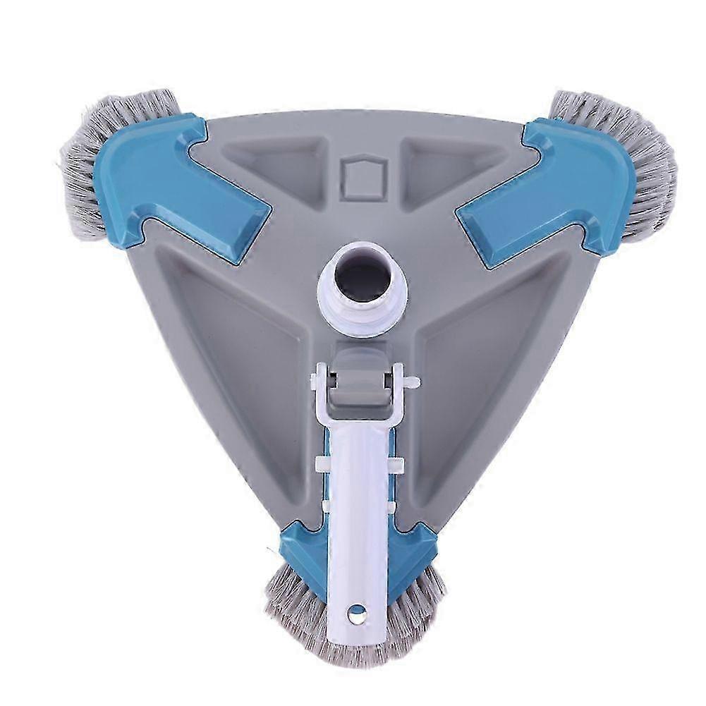 Pool Vacuum Head Triangle Shape Brush Cleaner hwy