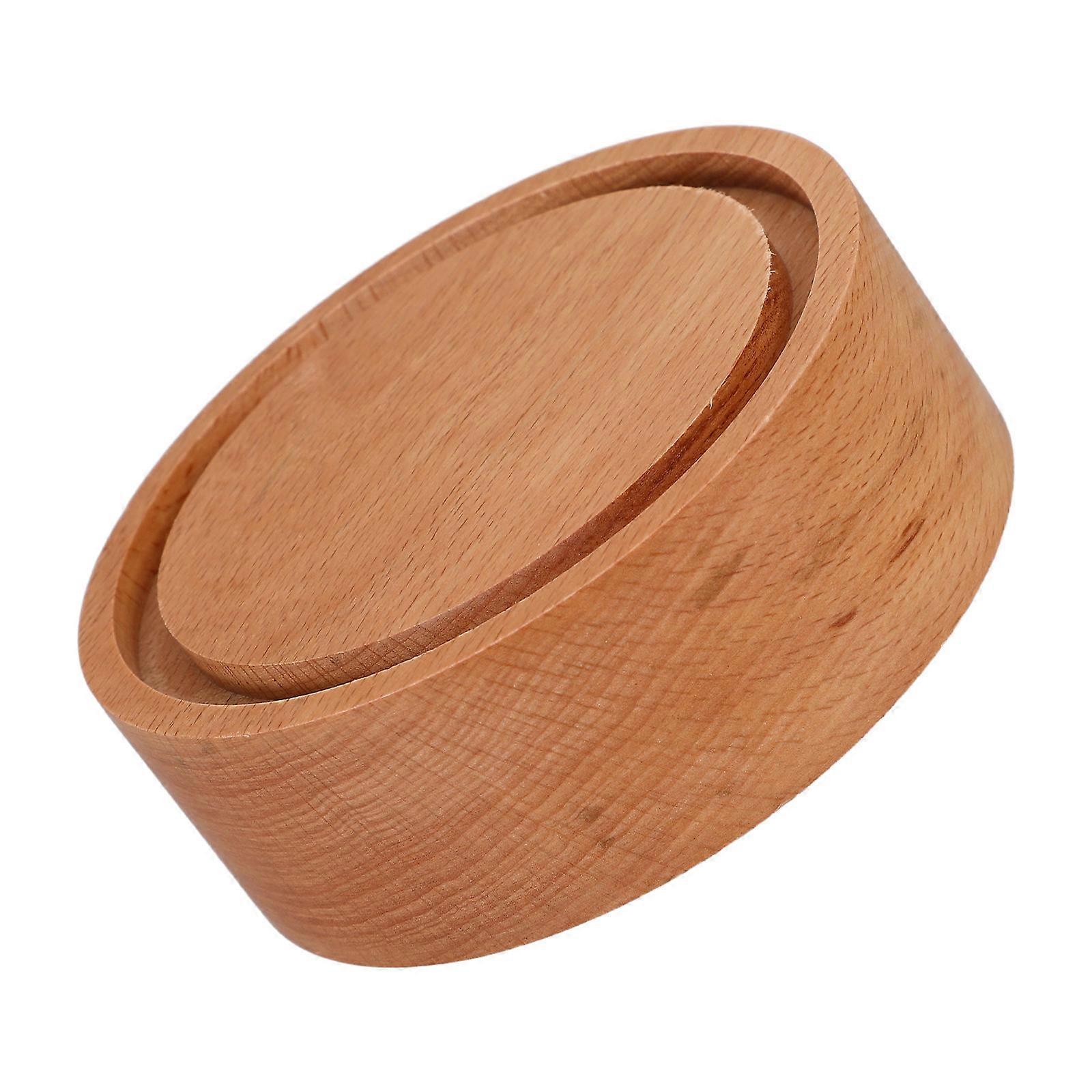 Music Box Display Replacement Part For DIY Projects And Gift Giving In Khaki Wood 1Pcs