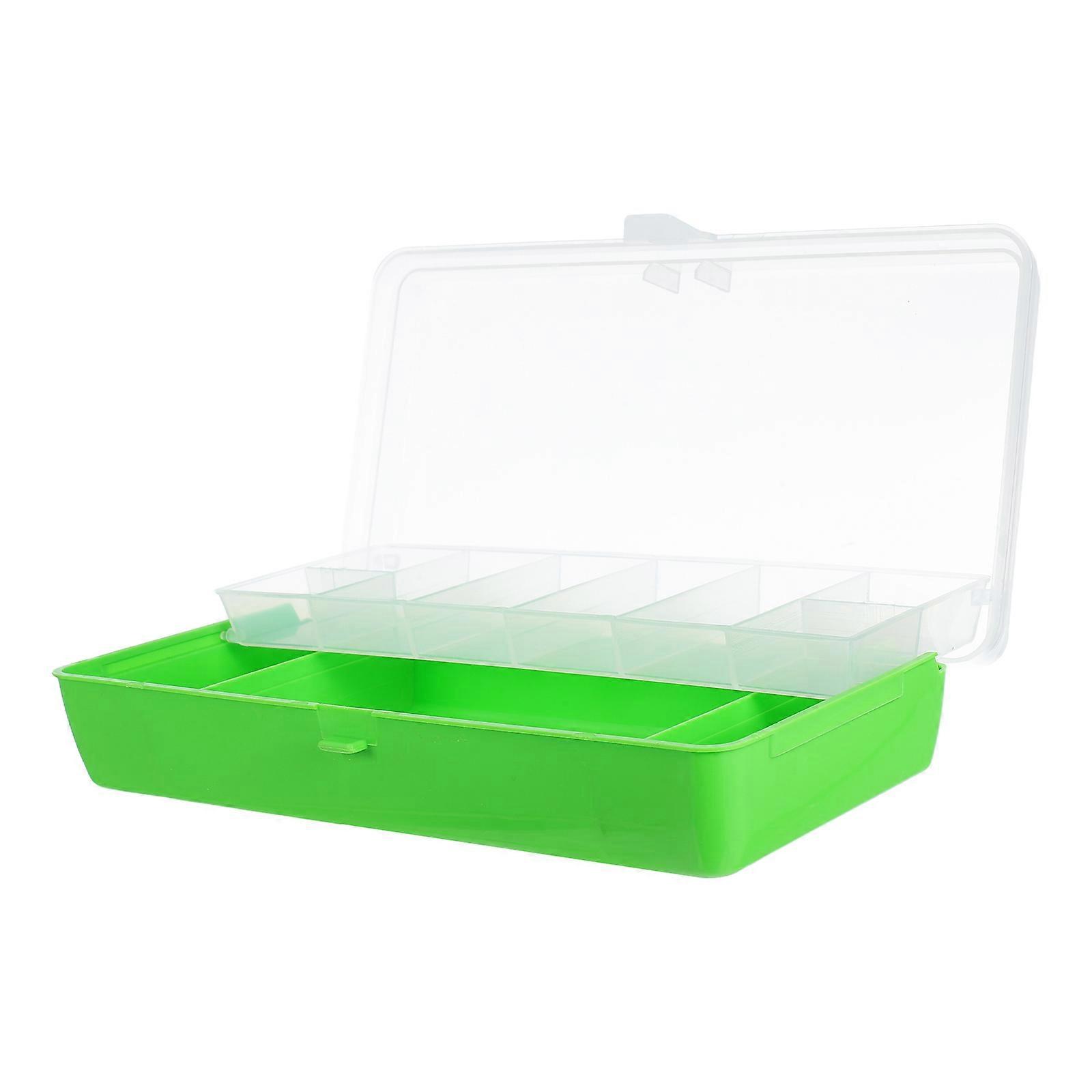 Fishing Lure Organizer Double-Layer with Waterproof Design
