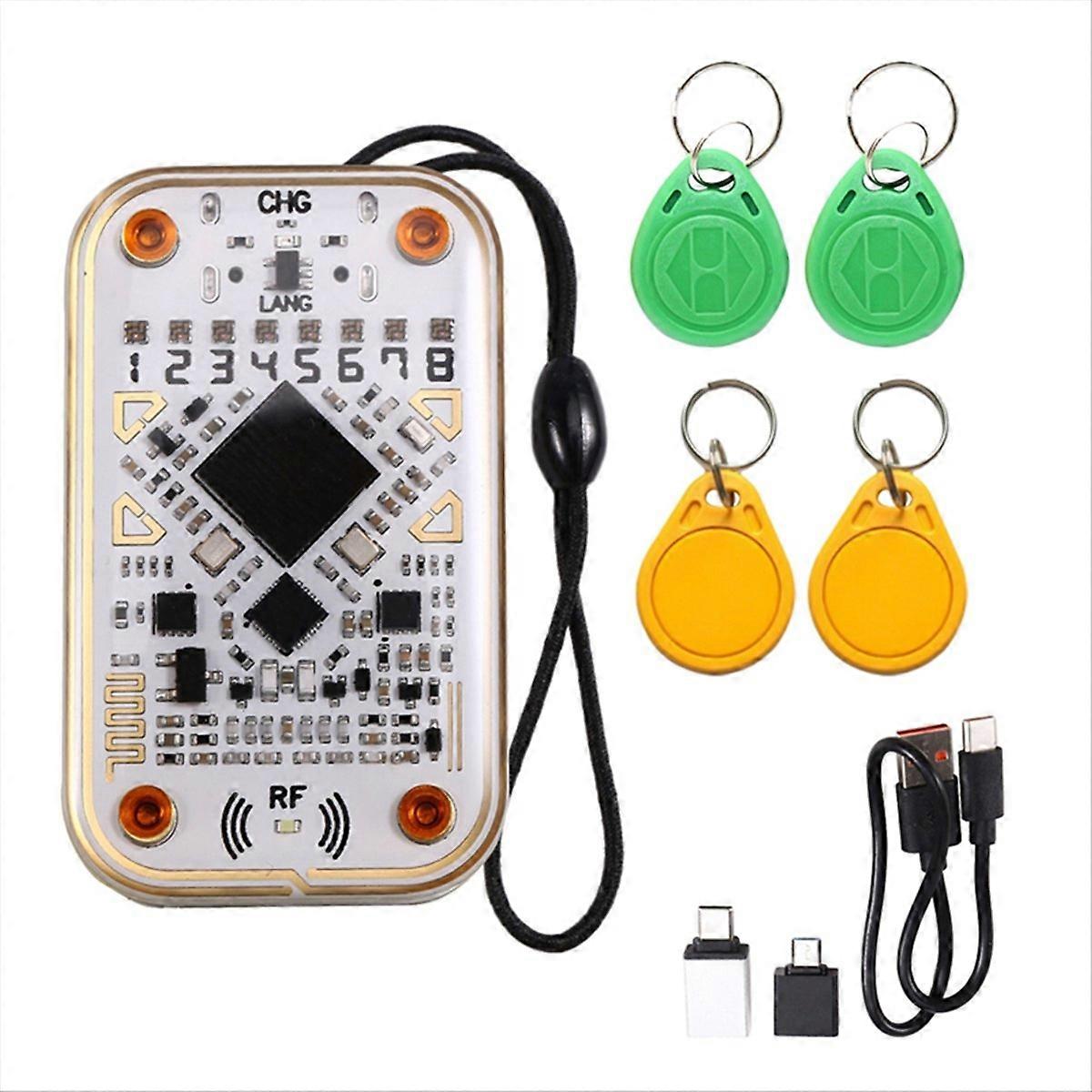Chameleon Ultra RFID Smart Chip Reader+2XT5577/UID Keychain