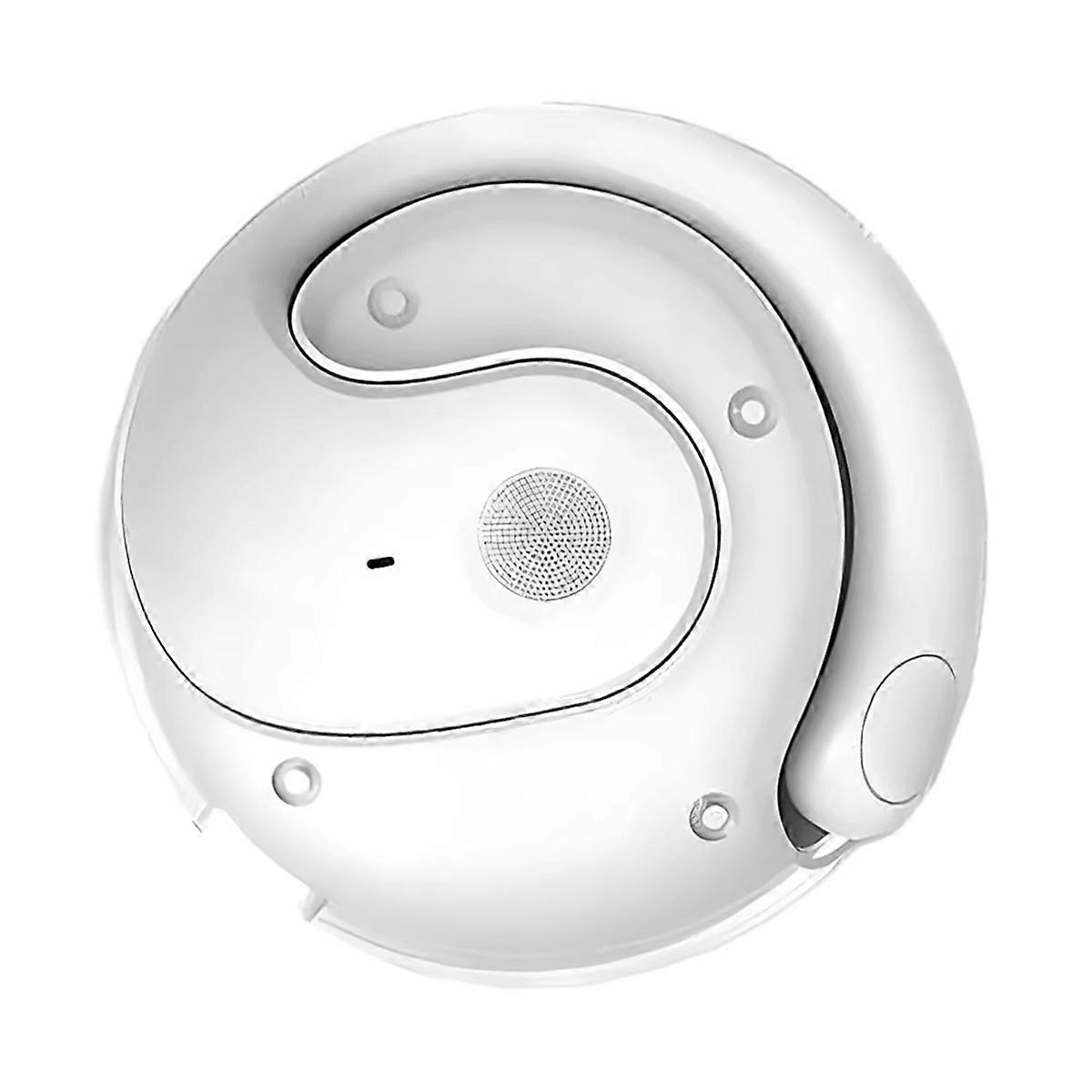 Language Translator Headphones Bluetooth-Compatible 5.4 Ear White