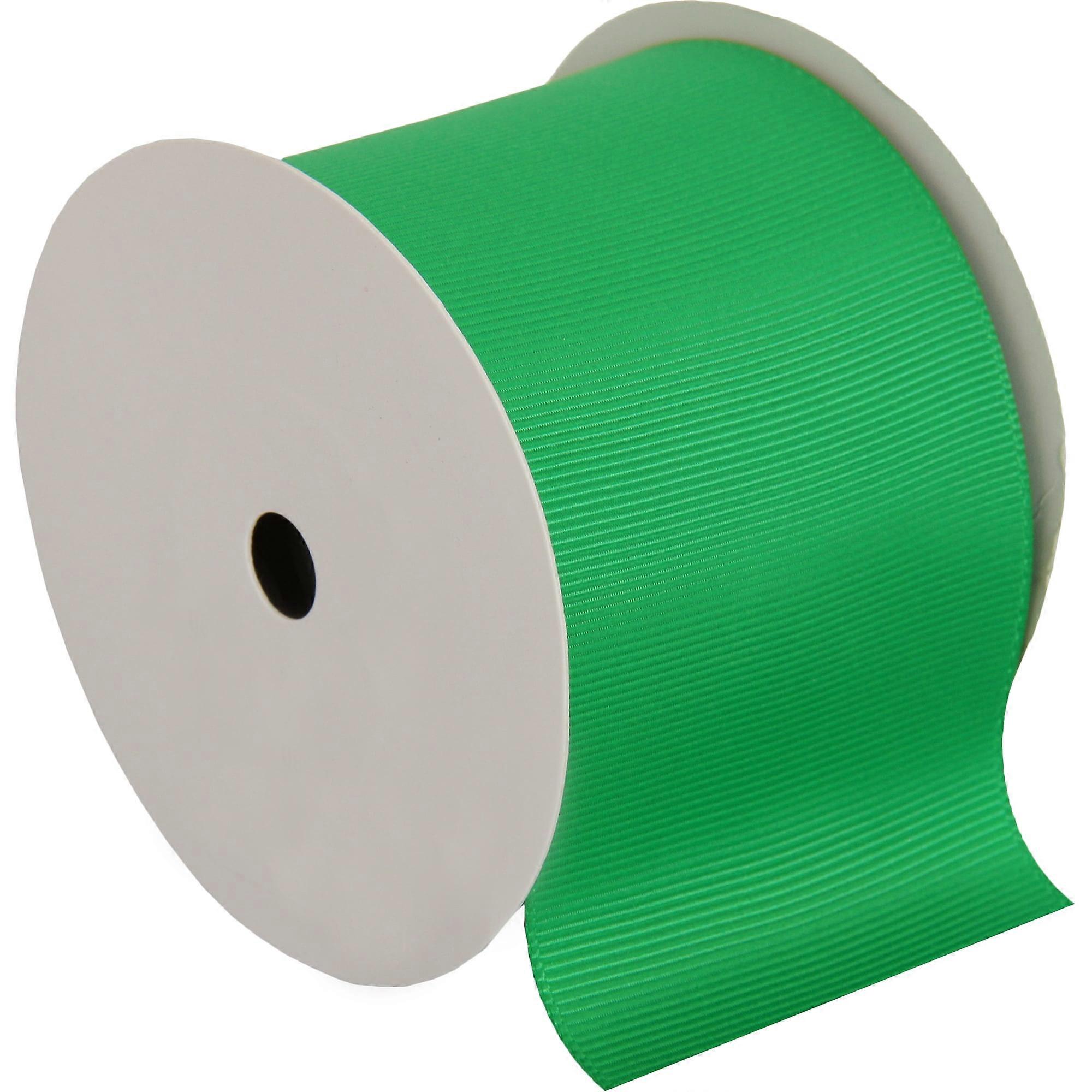 Threadart Grosgrain Ribbon Rolls - 2 1/4" width - Lt Green - 10 yd rolls available in 25 colors and 4 widths