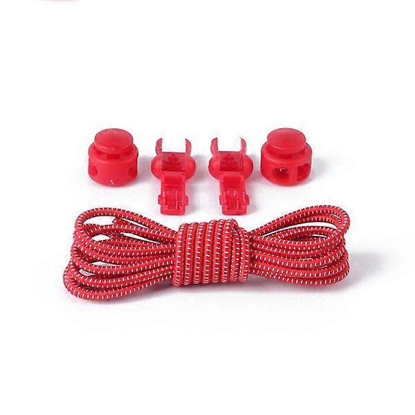 Shoelaces (Elastic) 100cm - Durable Red