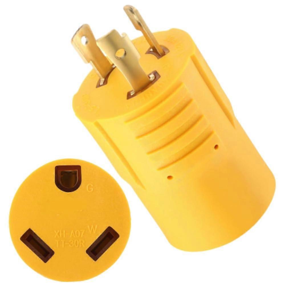 RV Power Adapter NEMA L530P to TT30R 30 Amp Twist Lock Generator to RV Connector