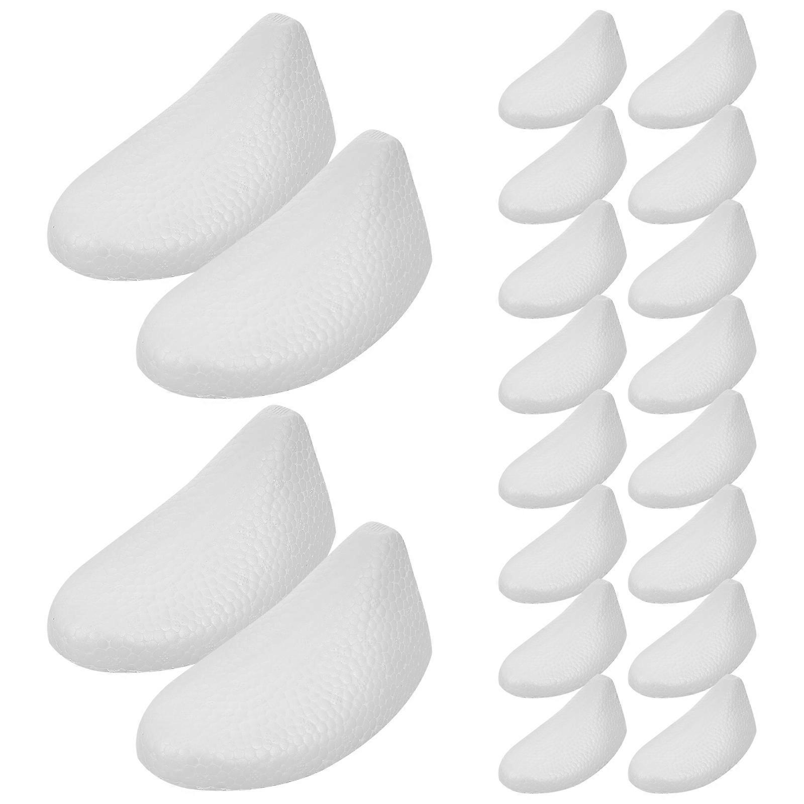 10 أزواج حذاء المشكل إدراج رغوة إدراج الأحذية دعم الأحذية حامل شكل الحذاء