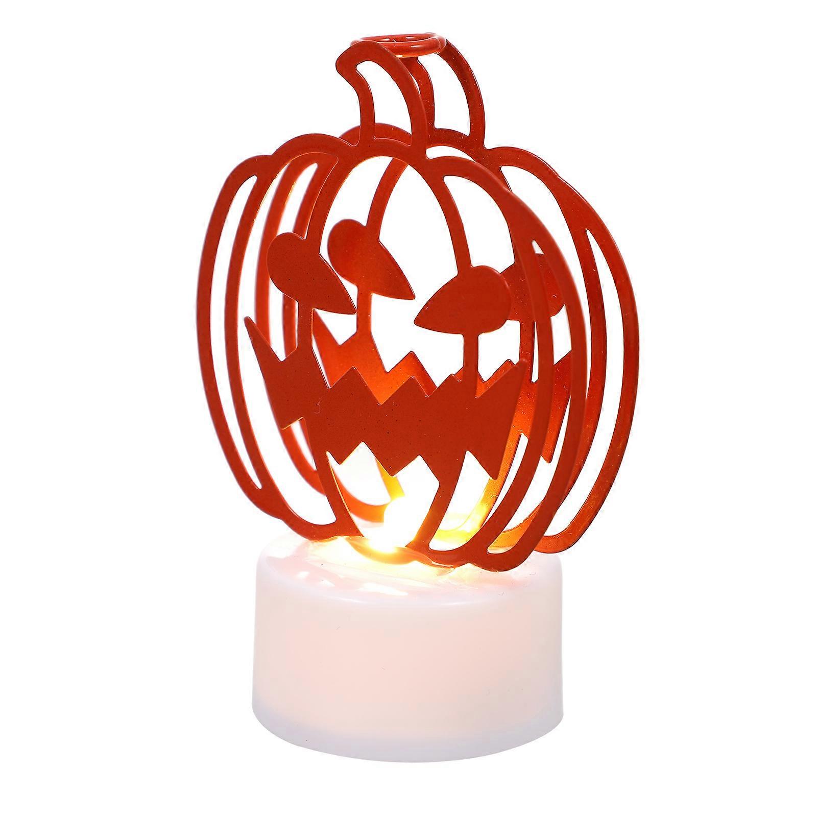 LED Pumpkin Light Halloween Table Light for Decoration 5Pcs Set