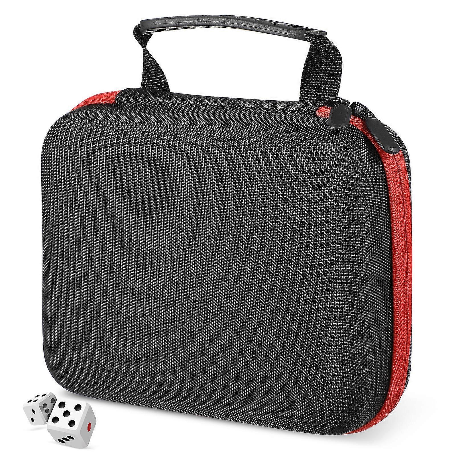 Organizer Bag for Storage Use with Dual Compartments Portable Zipper Case