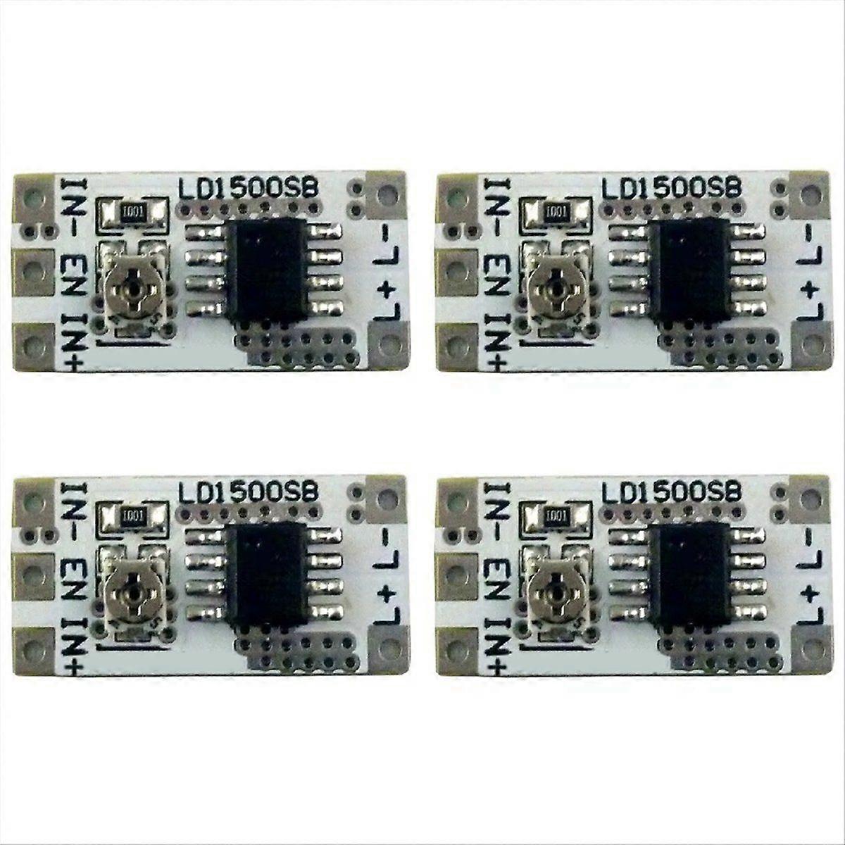 4PCS DC 3-6V 28-1500mA Adjustable Output Current LED Driver Module PWM Controller DC-DC Constant Cur